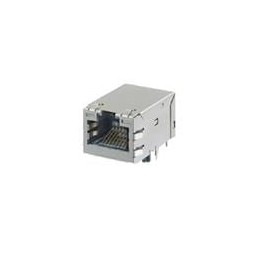 1 pcs : 93463-3214 - Modular Connectors / Ethernet Connectors MX-MAG 6 CORE FE WITH LEDs