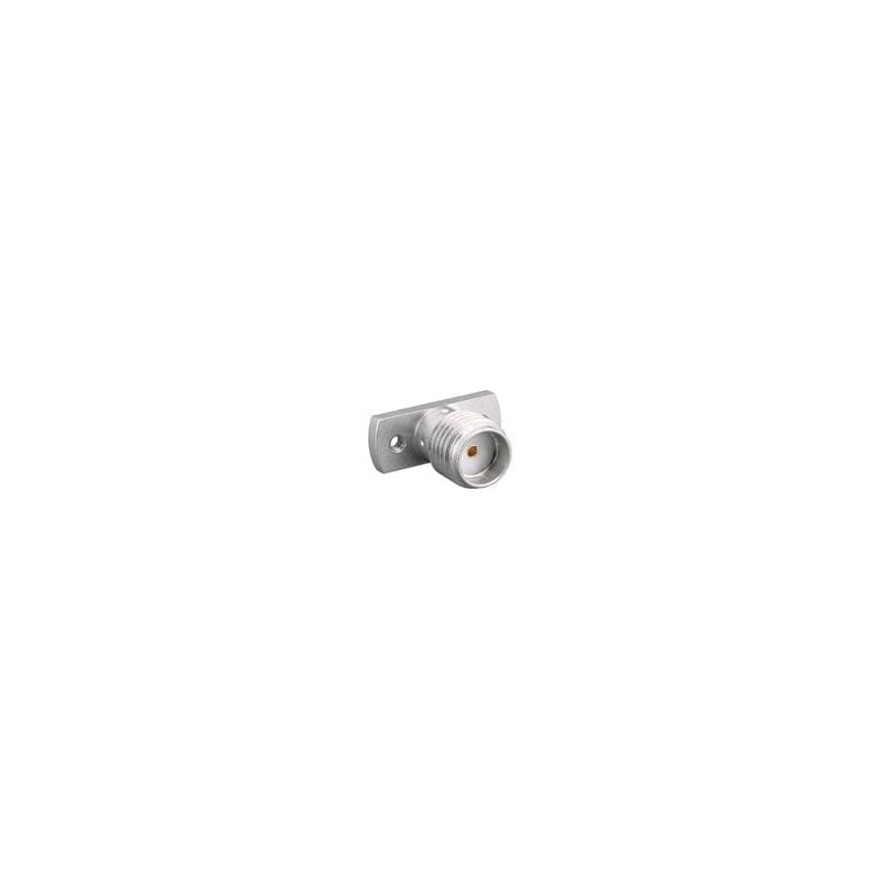 1 pcs : CONSMA017 - RF Connectors / Coaxial Connectors SMA, Panel Mount, Female Receptacle, 2-Hole Flange, Stainless Steel, No S