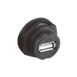 1 pcs : UA-20PMFP-LC7001 - USB Connectors USB A Recpt Bayonet IP67