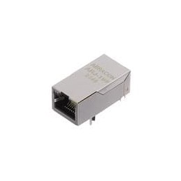 1 pcs : ARJ-199 - Modular Connectors / Ethernet Connectors RJ45 1PORT 100 BASE-T