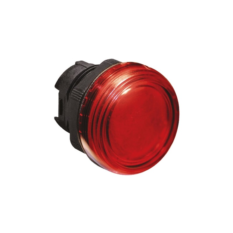 1 pcs - Lovato Red Pilot Light Head, 22mm Cutout Platinum Series