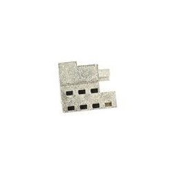 1 pcs : 09069009995 - DIN 41612 Connectors DIN-PWR FIXING BRKT LEFT,15MM-M