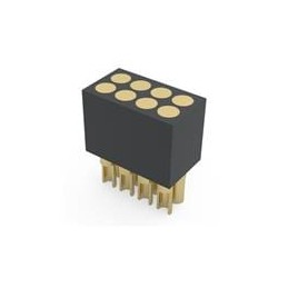 1 pcs : 857-10-008-10-003000 - Headers & Wire Housings .050Pitch DR 8 Pin Soldercup Target Conn