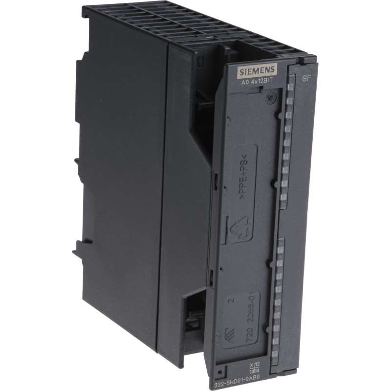 1 pcs - Siemens SIMATIC S7-300 Series Series Analogue Output Module for Use with SIMATIC S7-300 Series, Analogue, 24 V