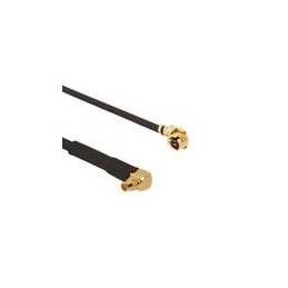 1 pcs : 095-900-553-200 - RF Cable Assemblies AMC Right Angle Plug to MMCX Right Angle Plug 1.13 mm 50 Ohm 200 mm (7.87 Inches)