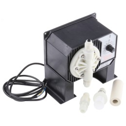 1 pcs - Hanna Instruments Diaphragm Electric Operated Positive Displacement Pump, 15.2L/h, 14.5 psi, 220 V, 240 V