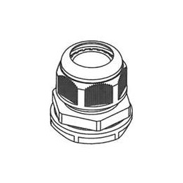 1 pcs : GC2000-L - Cable Glands, Strain Reliefs & Cord Grips PG-63 Cable Gland Black