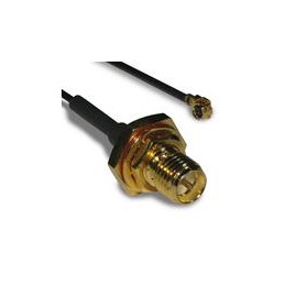 1 pcs : 336306-12-0050 - RF Cable Assemblies SMA Jack-AMC RA Plug 113mm Cable, 50mm