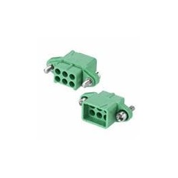 1 pcs : M300-2240696F2 - Headers & Wire Housings M300, 3MM, 6P 2R FML HSG W/JSCREW