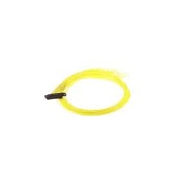 1 pcs : DCDA-37S-6E2-18.0B - D-Sub Micro-D Connectors MICRO 37 SKT 18' YELLOW