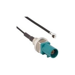 1 pcs : 095-820-109-05Z - RF Cable Assemblies FKRA(M)-AMC(M)1.37MM 1.97 Str Blkhd Plug