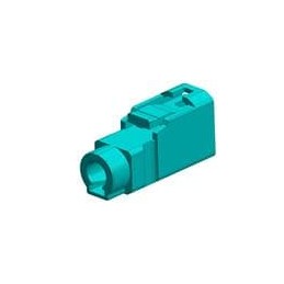 1 pcs : R197.115.Z80 - RF Connector Accessories Simplex female housing RG174/ RG316/ RTK cable, for terminal with shielding ferr