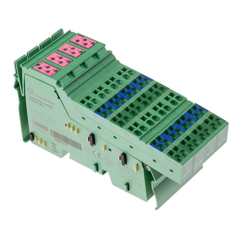 1 pcs - Phoenix Contact IB IL 24 DO 16-PAC Series Terminal Block, Digital, 24 V dc