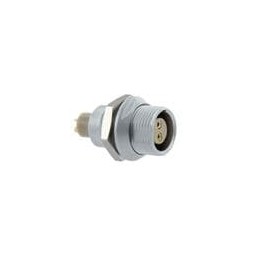 1 pcs : JBXEA0G02FCSDS - Circular Push Pull Connectors 2P Socket Receptacle Crimp Shell Size 0