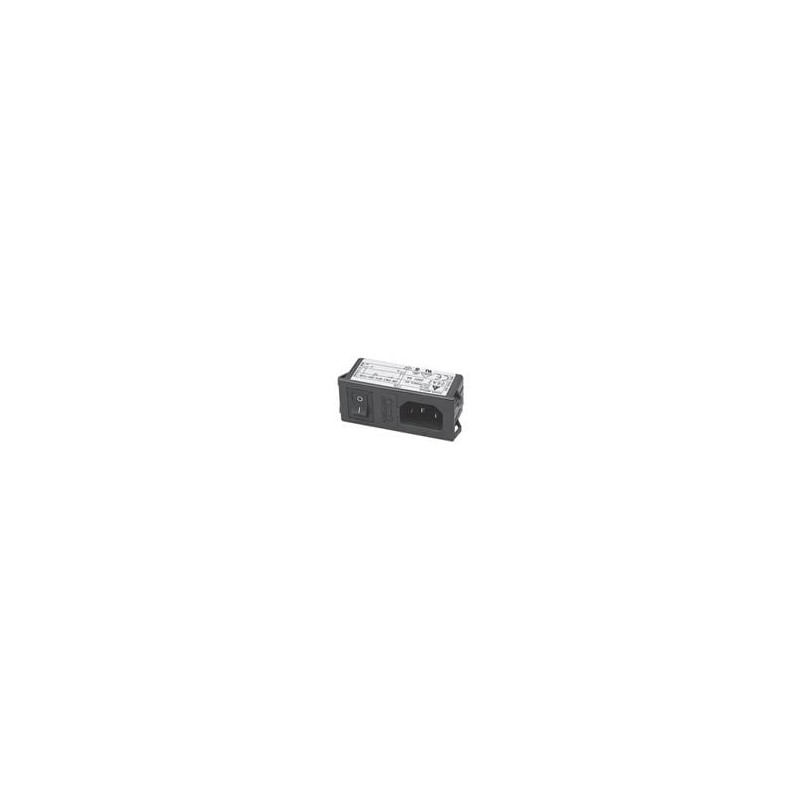 1 pcs : 06A2 - AC Power Entry Modules Power Entry Module, Snap-In, 115/250VAC, 6A, N/A-Lug, Plastic Case, SIP Switch
