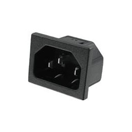 1 pcs : 701W-15/26 - AC Power Entry Modules Snap-In Mnt Solder