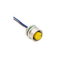 1 pcs : PXMBNI78FPF03AFLPG135001 - Sensor Cables / Actuator Cables 3 Contacts 7/8' Front Panel Mounting Female 100mm Flying Lead