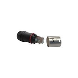 1 pcs : IO-EC-L - Modular Connectors / Ethernet Connectors Professional Etherlatch Connector, Short Strain Relief