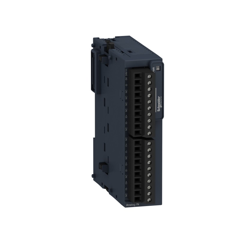 1 pcs - Schneider Electric FC4A Series PLC I/O Module for Use with Modicon M221, Modicon M241, Modicon M251, Current, Voltage