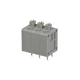 1 pcs : TBL006V-500-03GY-2GY - Fixed Terminal Blocks Terminal block, screwless, 5.00, Vertical, 3, Gray w Gray Button