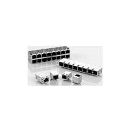 1 pcs : A63-112-331P422 - Modular Connectors / Ethernet Connectors 8P/8C Magnetic Jack W/ LED, shielded