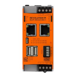 1 pcs - Revolution PI RevPi Connect S, Industrial Computer, 20W, 1.5 GHz, 8GB (Flash) / 1GB (RAM), 4 Linux