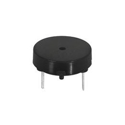 1 pcs : CPT-1667-85T - Piezo Buzzers & Audio Indicators buzzer, 16.5 mm, 6.7 mm deep, P, 12 V, 85 dB, Through Hole, Audio Transd
