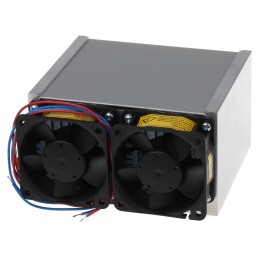 1 pcs - Heatsink, Universal Rectangular Alu with fan, 0.12K/W, 100 x 125 x 74mm