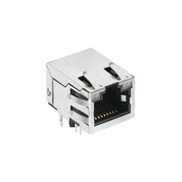 1 pcs : 7499010122 - Modular Connectors / Ethernet Connectors WE-RJ45LAN Integrated Transformer
