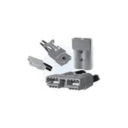 1 pcs : PSBS75XGRN-BK - Heavy Duty Power Connectors SBS75X GREEN HOUSING PBT