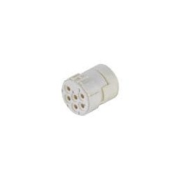 1 pcs : 09151063101 - Circular Metric Connectors Han M23 06 Female-C