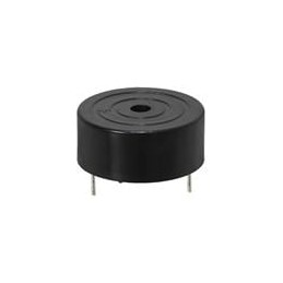1 pcs : CPI-2397-85T - Piezo Buzzers & Audio Indicators buzzer, 23.4 mm x 9.7 mm deep, P, 12 VDC, 85 dB, Through Hole, Audio Ind