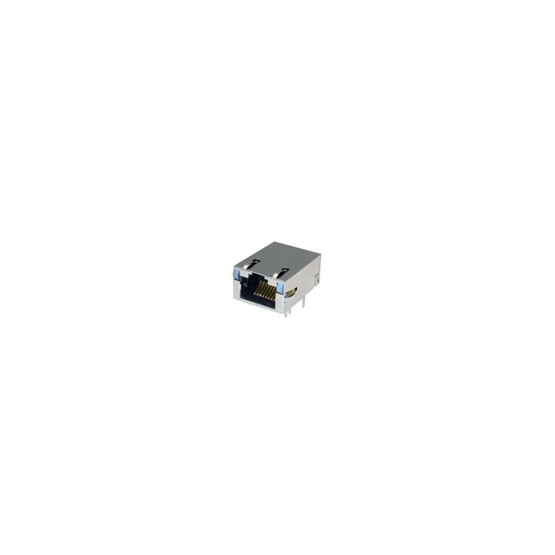 1 pcs : 2250030-1 - Modular Connectors / Ethernet Connectors 1X1 LED ICM MagJack