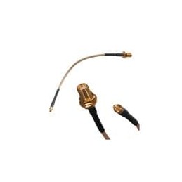 1 pcs : 415-0071-012 - RF Cable Assemblies STR PLG-SMA BLKHD JK RG-316 12'