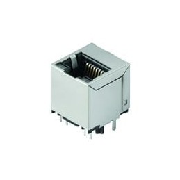 1 pcs : 1534750000 - Modular Connectors / Ethernet Connectors RJ45M R1V 3.3N4YG/YG TY