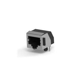 1 pcs : 5569115-1 - Modular Connectors / Ethernet Connectors MJ,LPF,R/A,8P,SHLD PNL GRD,HTN