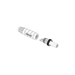 1 pcs : S15KS26 - DC Power Connectors 15 Amp Series Sealed Plug, 0.285' [7.2mm] Max Cable Size