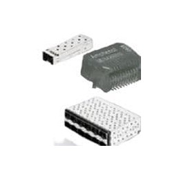 1 pcs : U77-F1313-3001 - I/O Connectors One Row SFP Cage 1 Degree Angle for 1x1