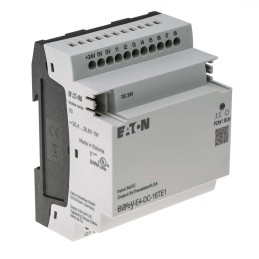 1 pcs - Eaton EasyE4 Series Logic Module, 24 V dc Supply, Transistor Output, 8-Input, Digital Input