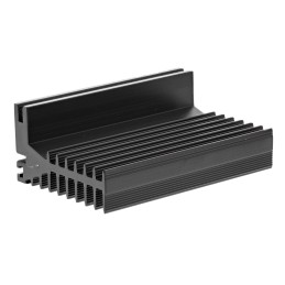 1 pcs - Heatsink, 3.7°C/W, 75 x 50 x 28mm, Screw