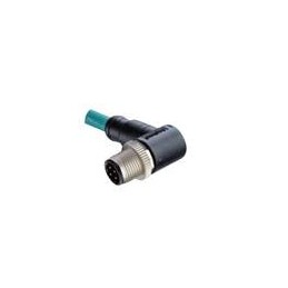 1 pcs : MSDS-04BFFM-SR8L01 - Sensor Cables / Actuator Cables M12 OVERMOLDING D CODE SHIELDED 4P FF PROFINET RA L-1M
