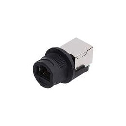 1 pcs : RCP-5SPFFH-TCU7001 - Modular Connectors / Ethernet Connectors PNL MIDDLE SZ LCK RJ45 C SZ13-16'28UNS