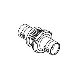 1 pcs : R141720000 - RF Adapters - In Series BNC / BULKHEAD FEMALE-FEMALE ADAPTER