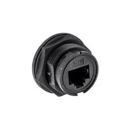 1 pcs : RJS-5EPFFP-LC7002 - Modular Connectors / Ethernet Connectors RJ45 PANEL LOCK F CONN F PIN