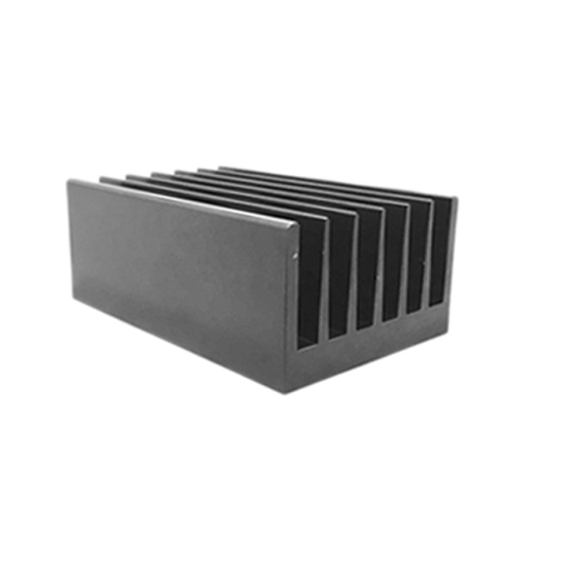 1 pcs - Heatsink, Universal Rectangular Alu, 0.69°C/W, 100 x 66 x 40mm, PCB Mount