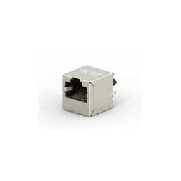 1 pcs : 5-2301995-1 - Modular Connectors / Ethernet Connectors RJ45 JACK INT.MAG. 1GB 1X1 VERT.