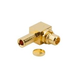 1 pcs : 908-43600 - RF Connectors / Coaxial Connectors MICROMATE(MALE) RT. ANGLE