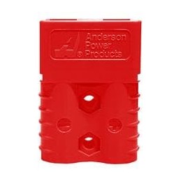 1 pcs : 6810G3-BK - Heavy Duty Power Connectors SB120 HOUSING ONLY RED - BULK