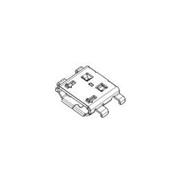 1 pcs : 47642-1001 - USB Connectors uUSB B Rec MidMt FlangelesTH1.52 0.70