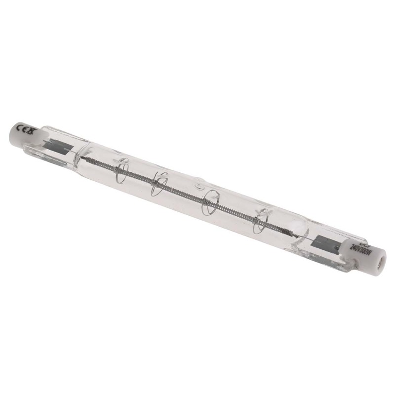 1 pcs - RS PRO 300 W R7S Infrared (IR) Heat Lamp 118 mm, 230 V